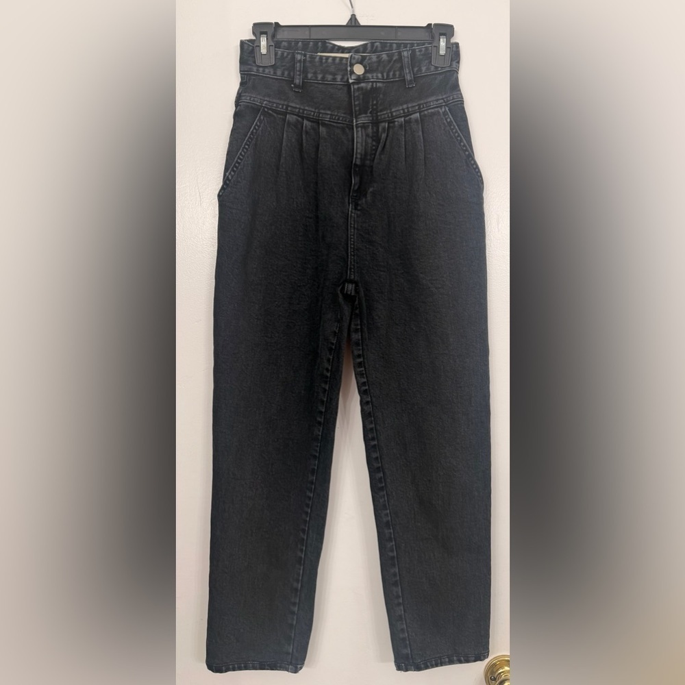 Stoned Immaculate High Waisted Skinny Jeans Black Size 25 - Picture 2 of 8